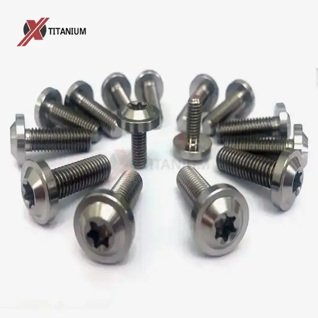 Gr5 Titanium Brake Disc Bolts For Motorcycle